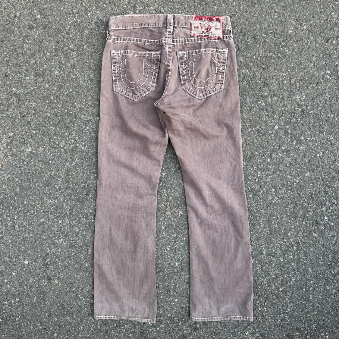 트루릴리전 USA 바비 슈퍼 T 데님 팬츠 상품이미지3