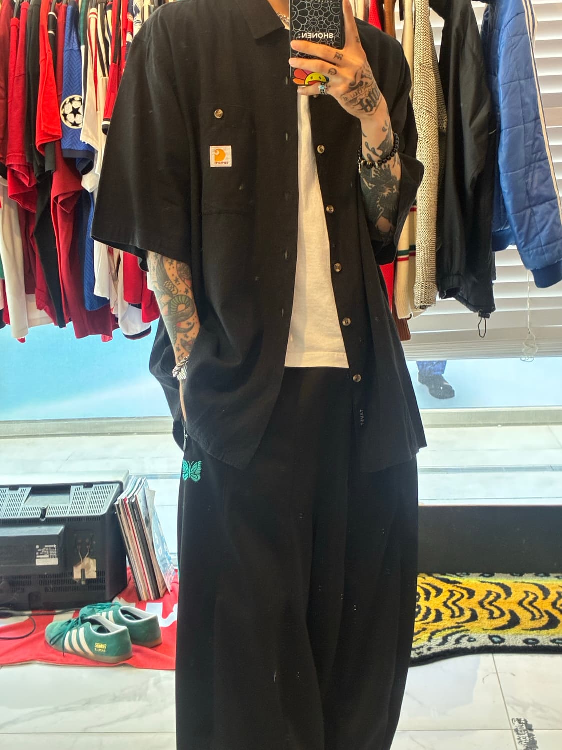 칼하트 TRUST Cotton Slub 빈티지셔츠(여름에 시원하게👍) 상품이미지1