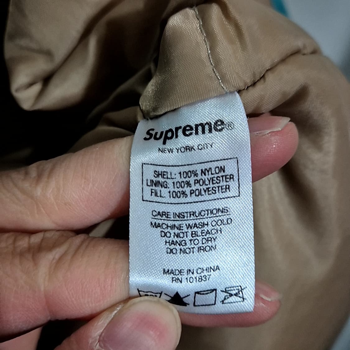 Supreme 슈프림 슬리브 로고 사이드라인 파카 상품이미지5