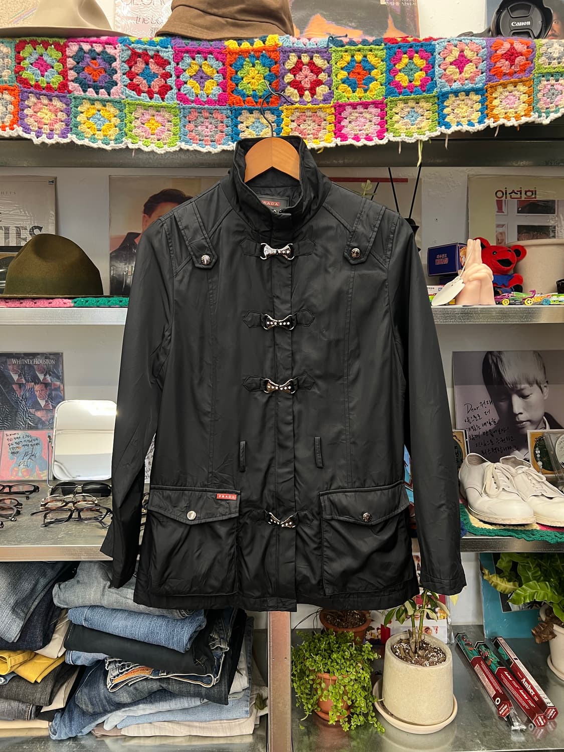 PRADA sports Buckle Front Utility Jacket 상품이미지1