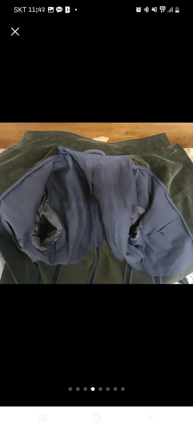 질샌더 남성 코듀로이 자켓  상품이미지4