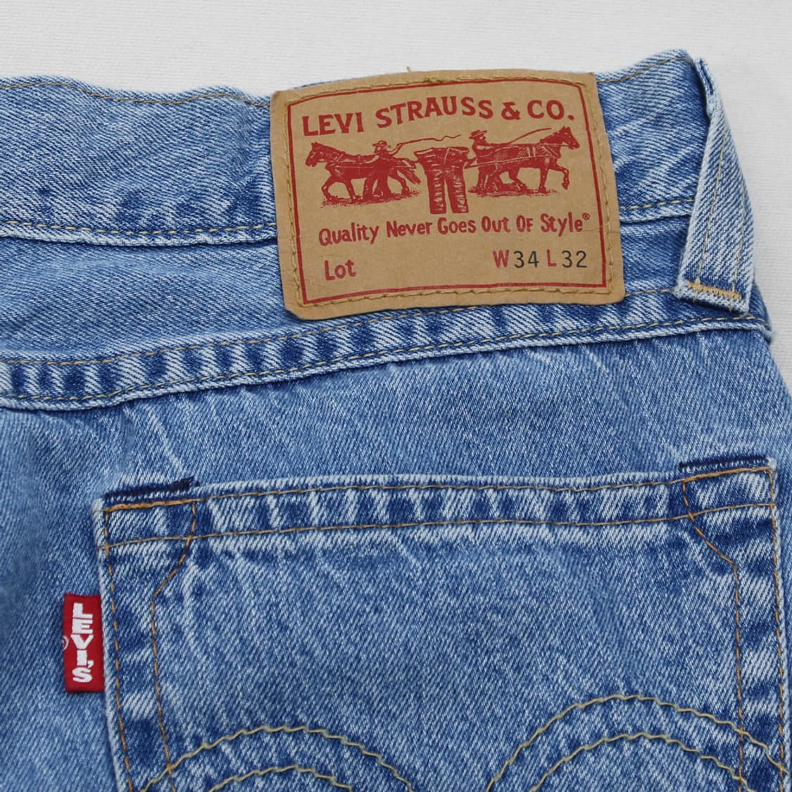 (착용컷) 리바이스 타입원 데님 팬츠 (남성용 34) 상품이미지9