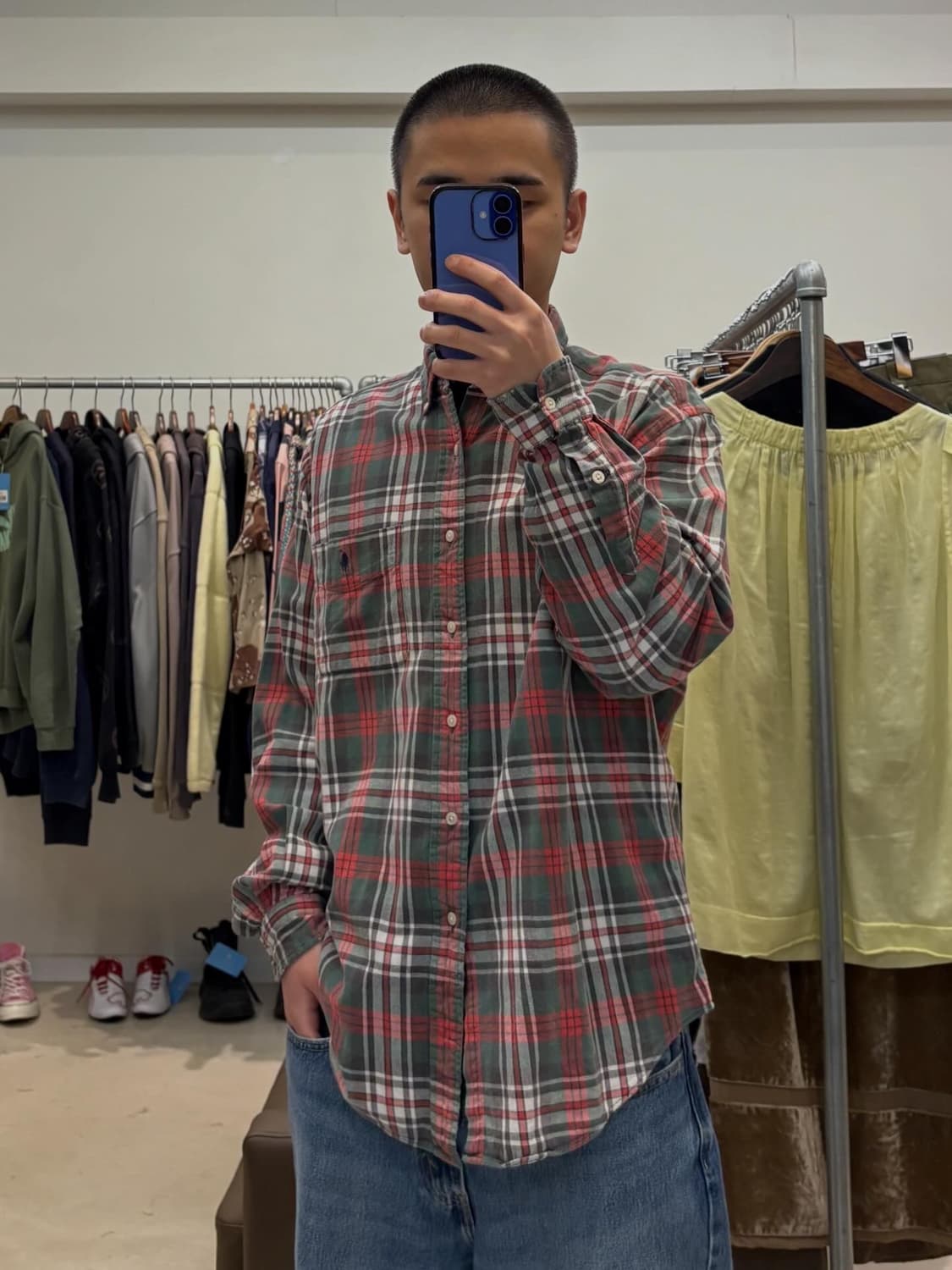 폴로 랄프로렌 체크셔츠 상품이미지9