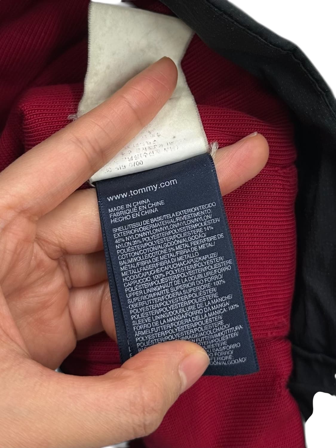 타미힐피거 점퍼 차콜 (L) 상품이미지9