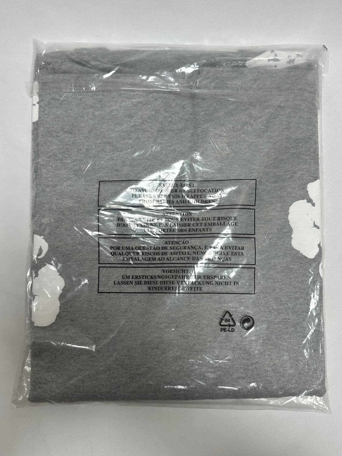 (XXL)데님티어스 롱슬리브 코튼 긴팔 그레이 새제품 상품이미지5