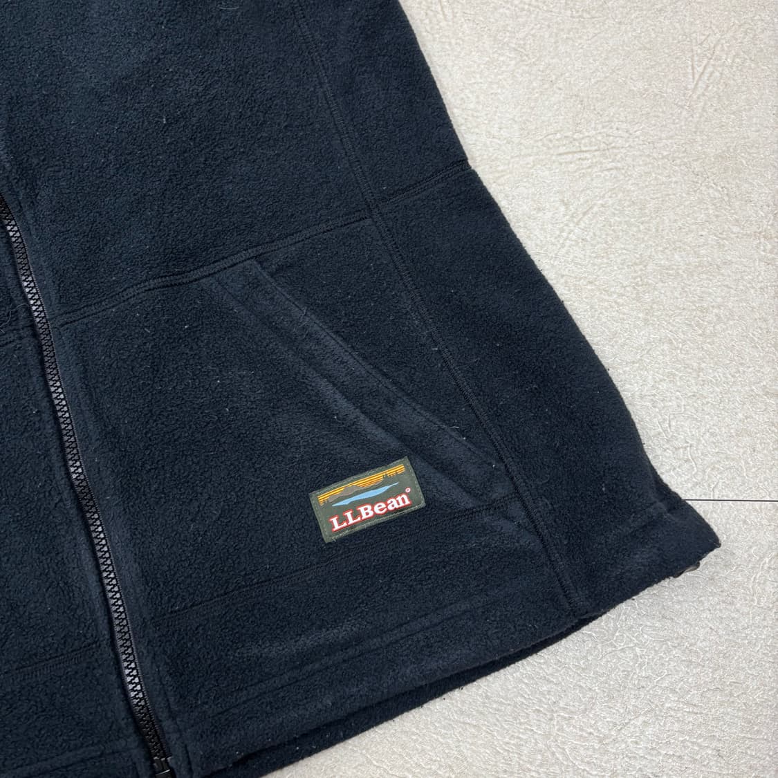 LLbean 스몰로고 플리스 조끼 상품이미지2