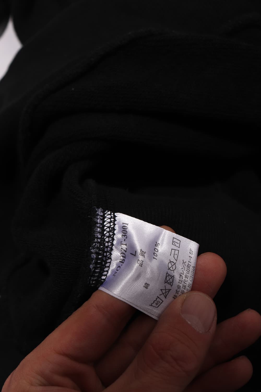 BEN DAVIS 블랙 후드 티셔츠 size L 상품이미지6