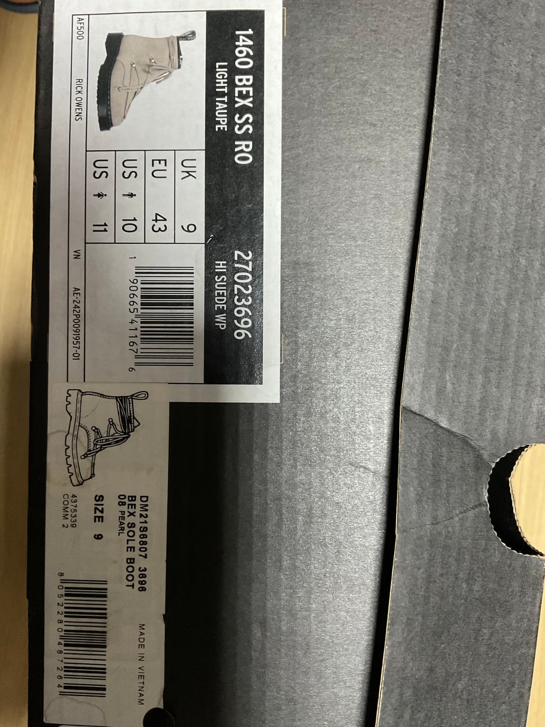 릭오웬스 닥터마틴 280 상품이미지4