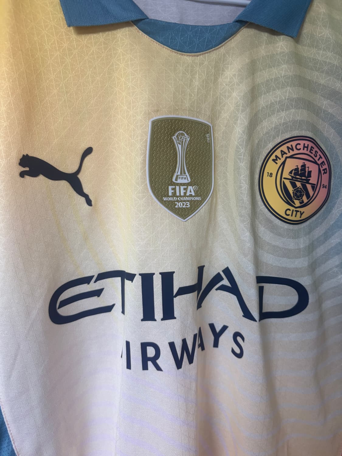 맨시티 x 오아시스 유니폼 팝니다 상품이미지3