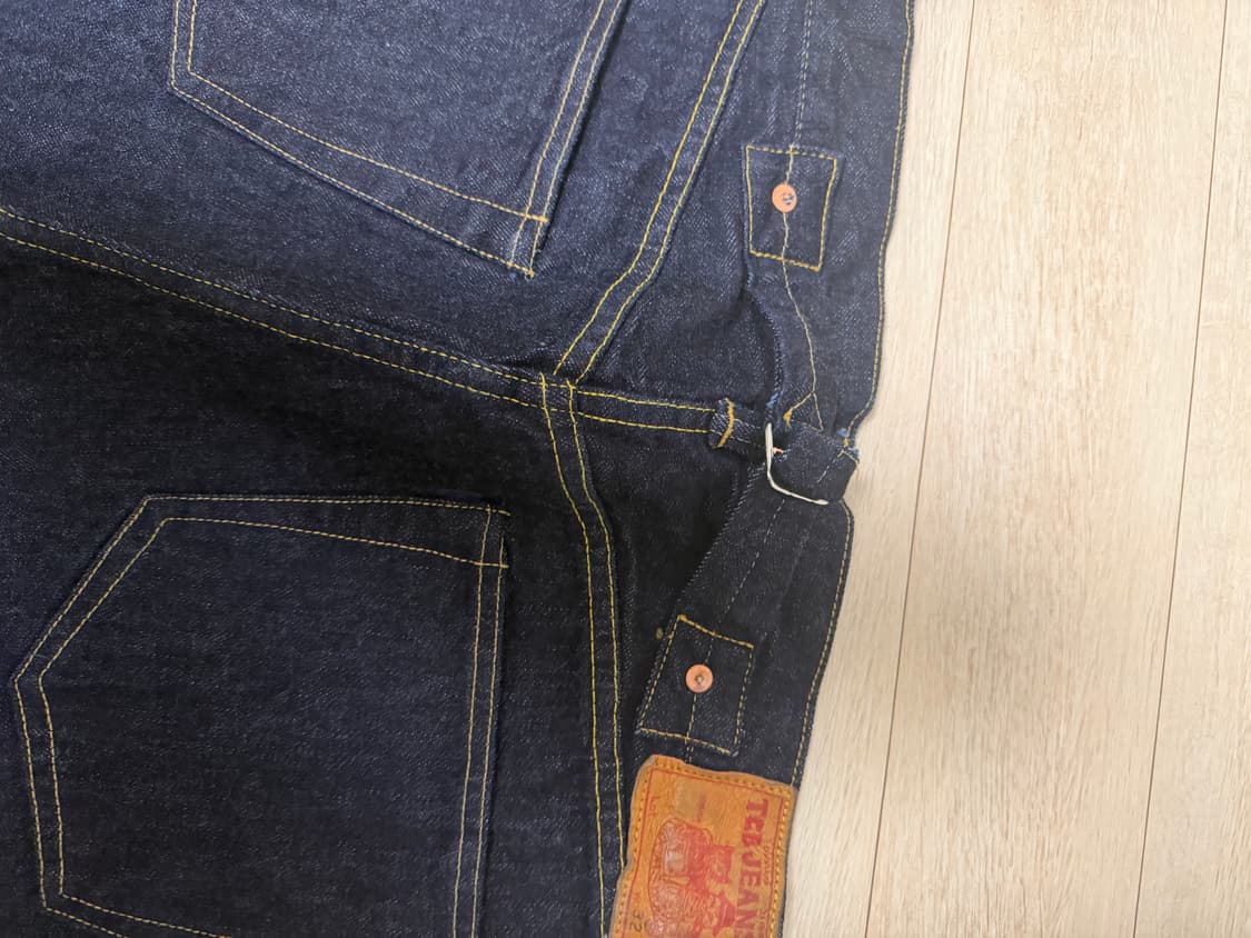 Teb jeans 30s 1세대 데님 원워시 32사이즈 새제품 판매 상품이미지3