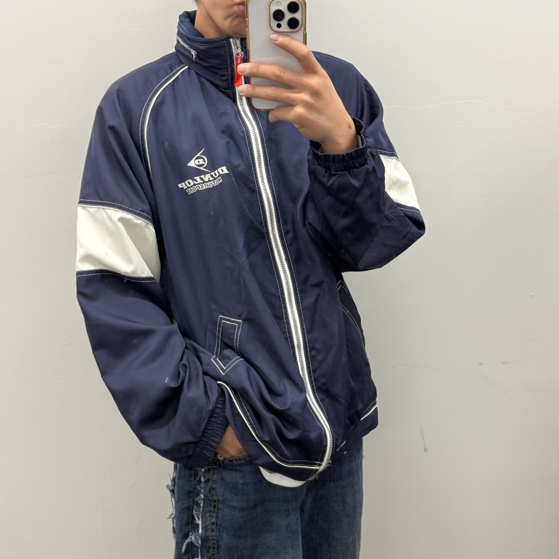 일본 던롭 레이싱점퍼 상품이미지3