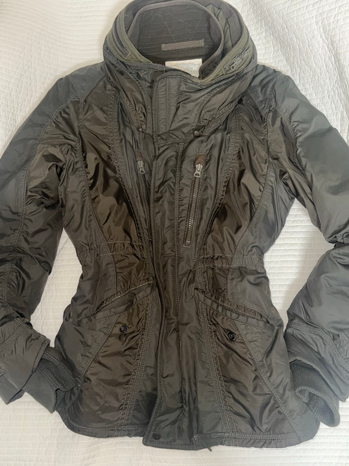 G.O.A goa 카키 패딩 점퍼 상품이미지1