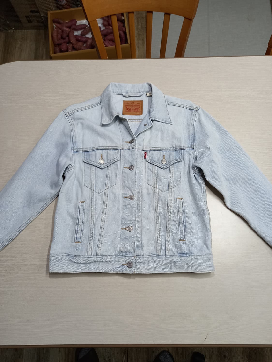 M90 리바이스29944 데님자켓 연청 M-06 상품이미지1