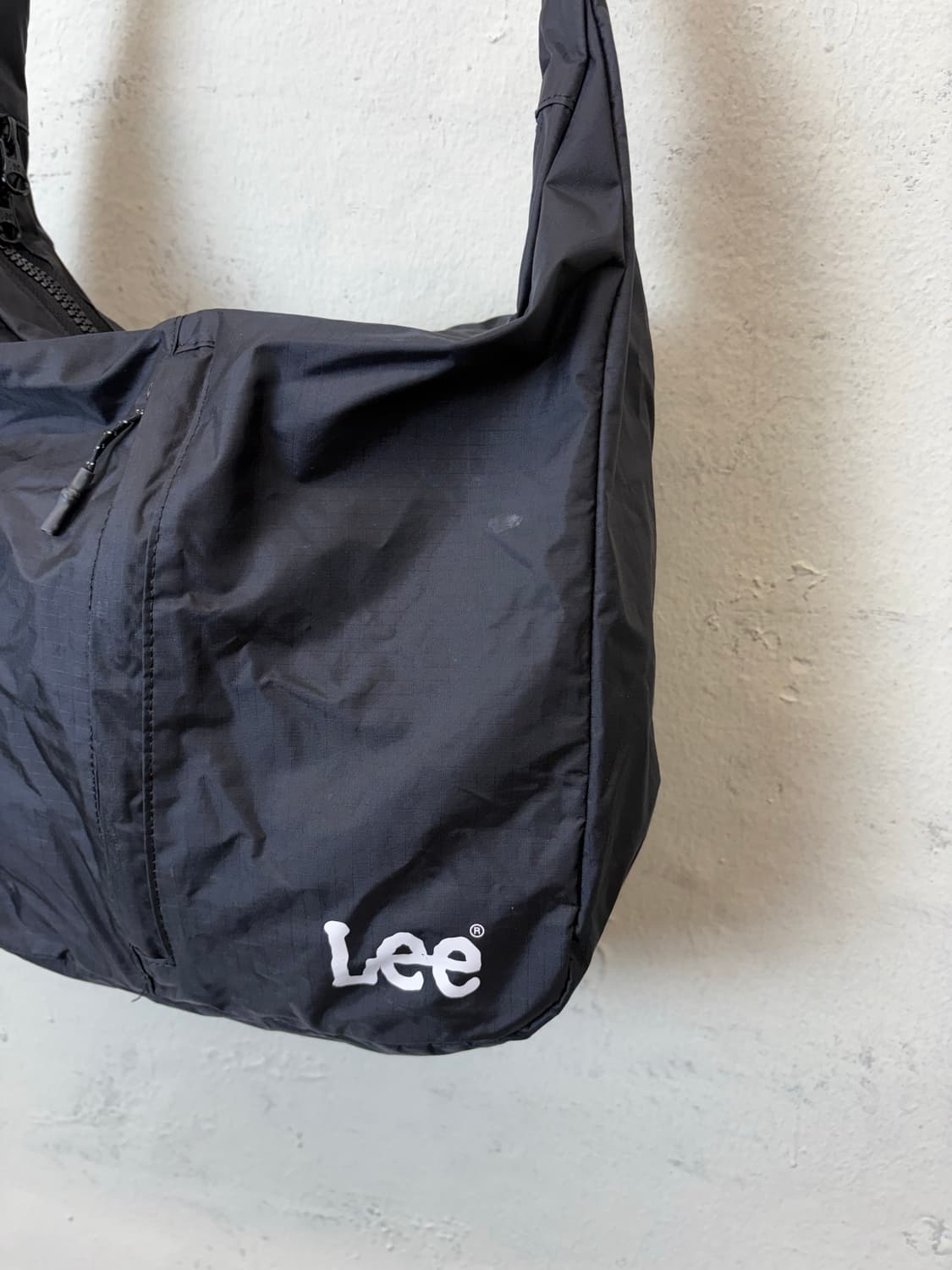 Lee 리 나일론 샤코슈 크로스백 블랙 상품이미지4