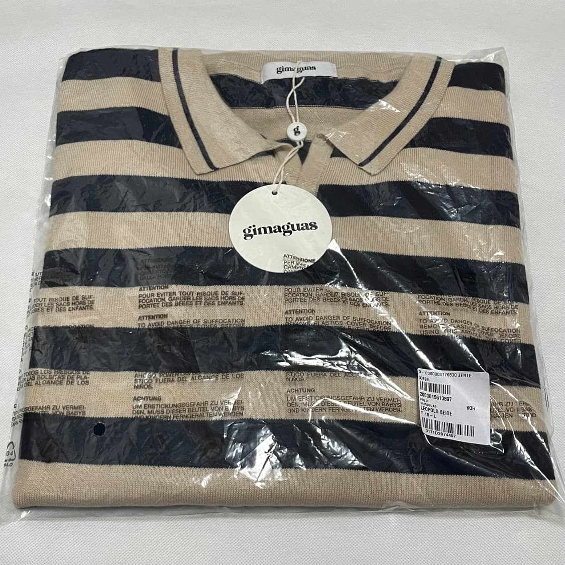 [L]기마구아스 Leo Polo 레오 폴로 니트/베이지 상품이미지4