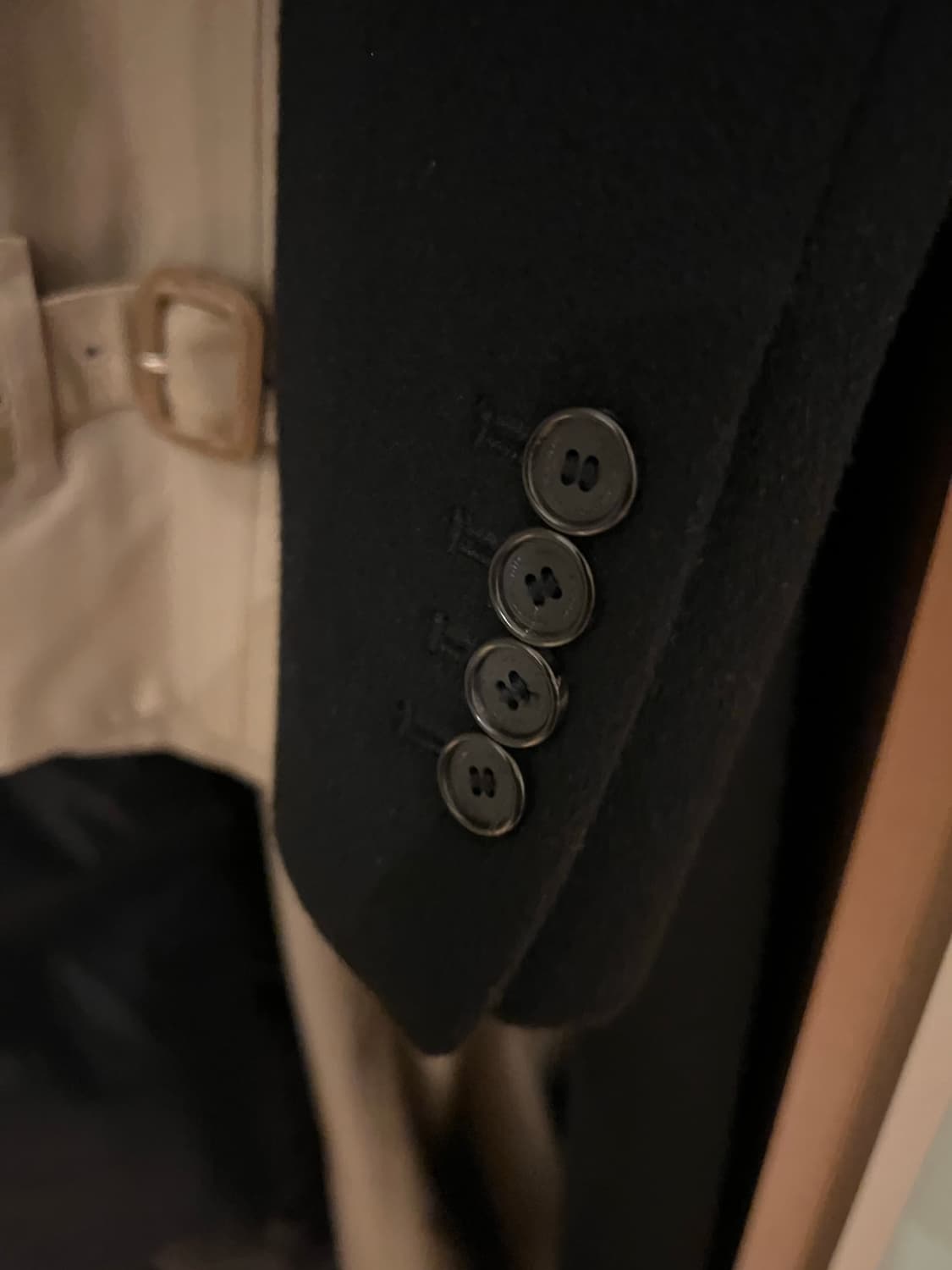 던스트 체스터필드 싱글 롱 코트 상품이미지4