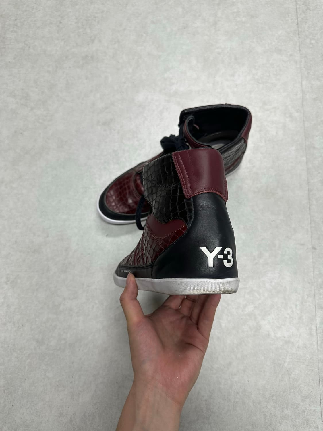 아디다스 Y-3 뱀피 하이탑 상품이미지2