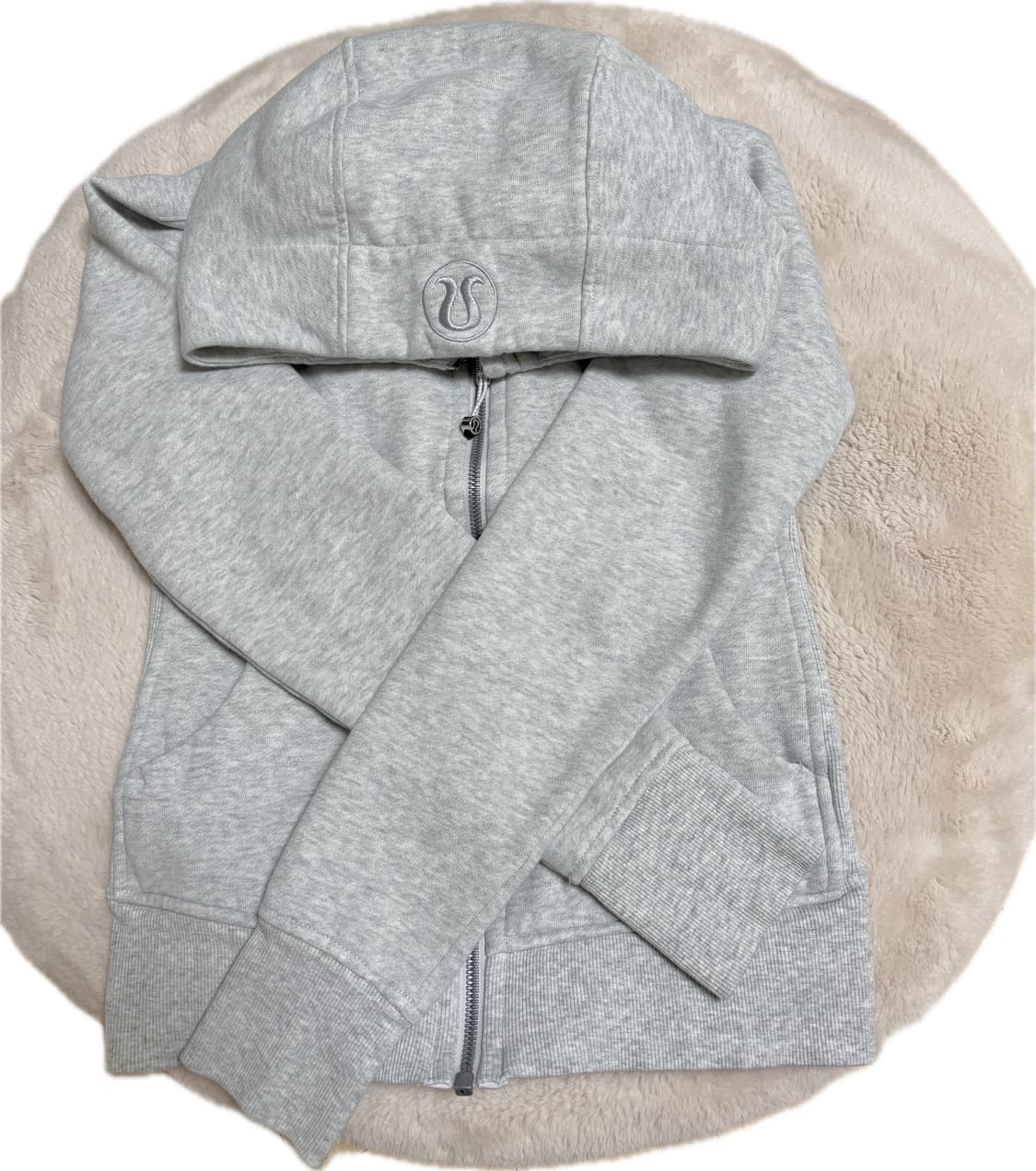 룰루레몬 스쿠바 풀집 라이트그레이 2사이즈 상품이미지3