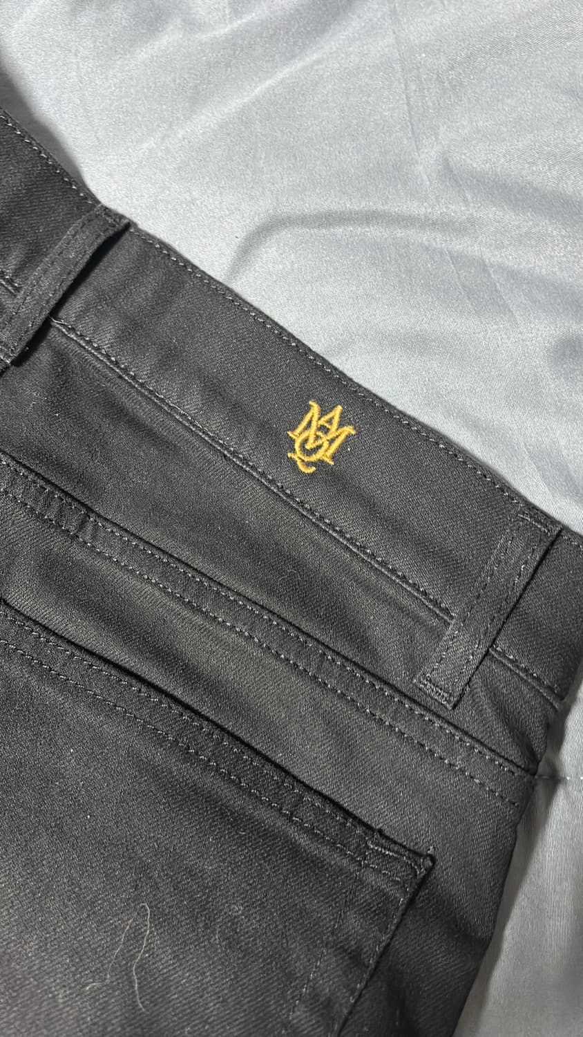 알렉산더맥퀸 레더 포인트 스키니진 46사이즈 상품이미지5