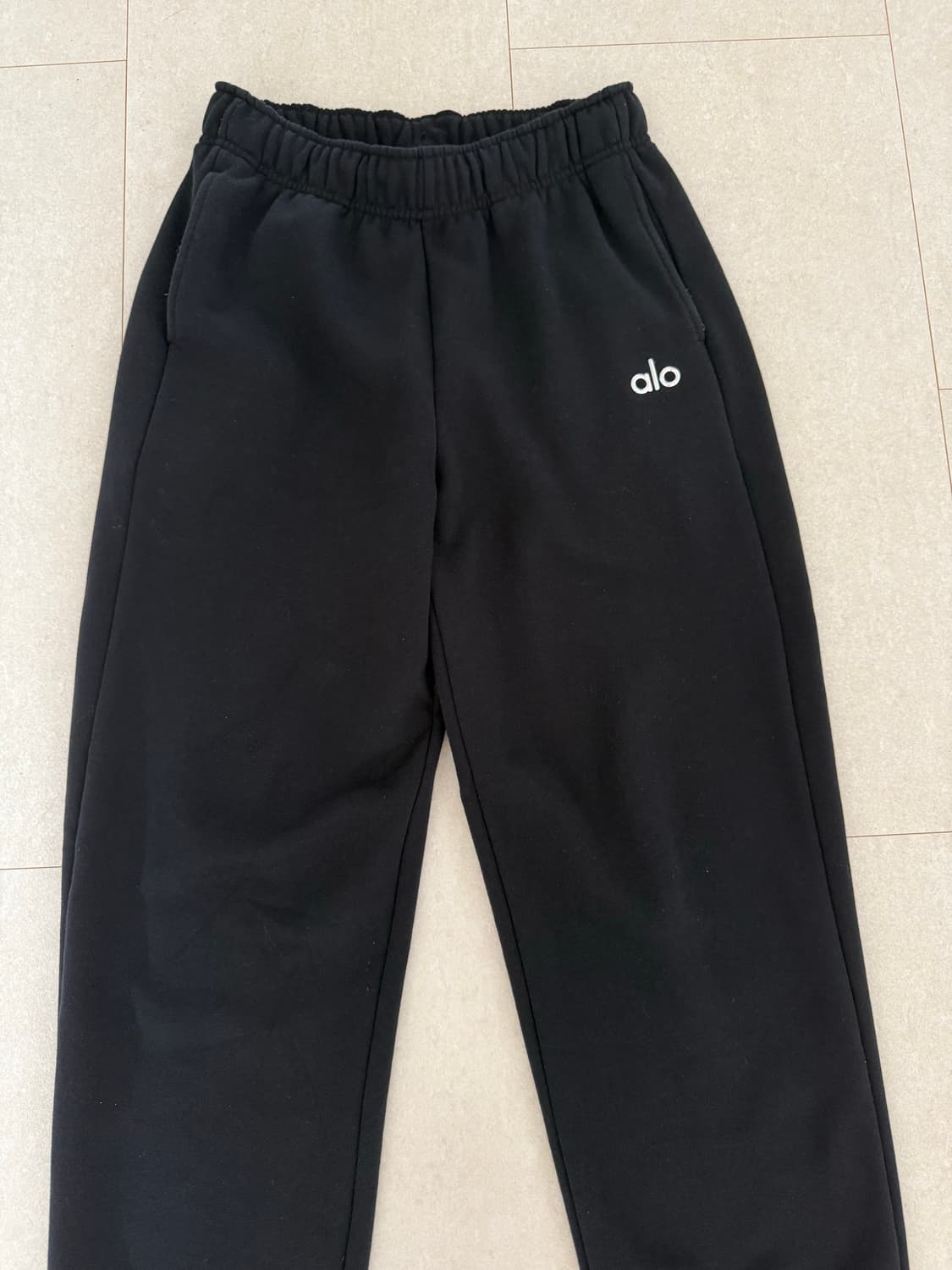 [XS] 알로요가 Accolade Sweatpant 스웻팬츠 블랙 상품이미지1