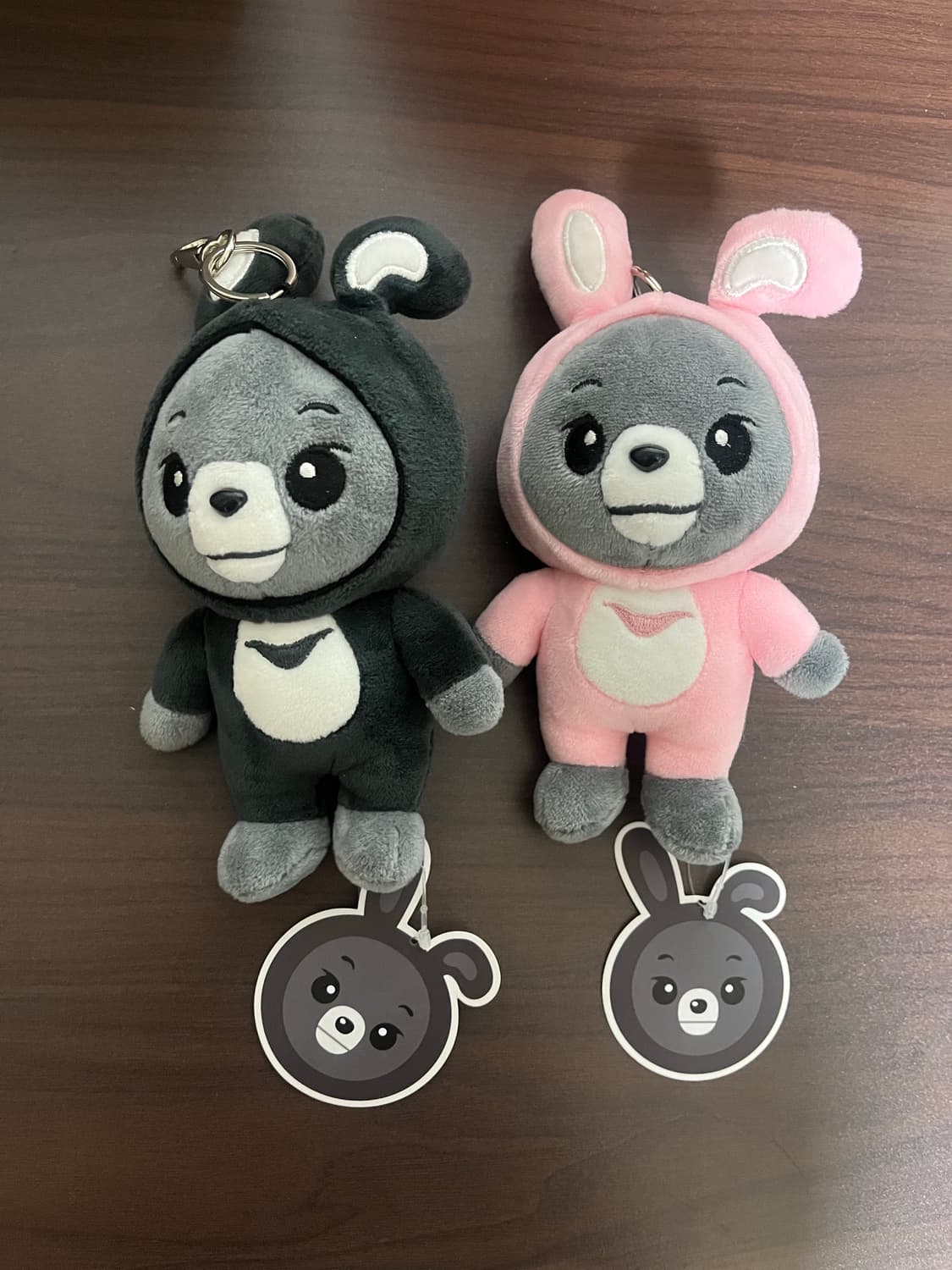 국립공원공단 굿즈 토끼 반달이 인형 키링 핑크 상품이미지3