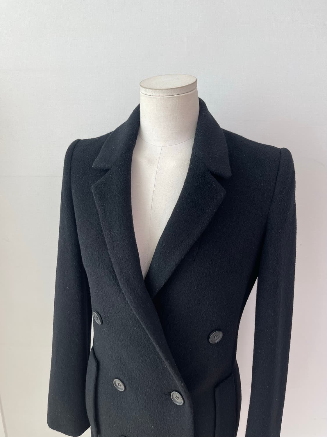 클럽모나코 앙고라 울 혼방 코트 44 상품이미지2