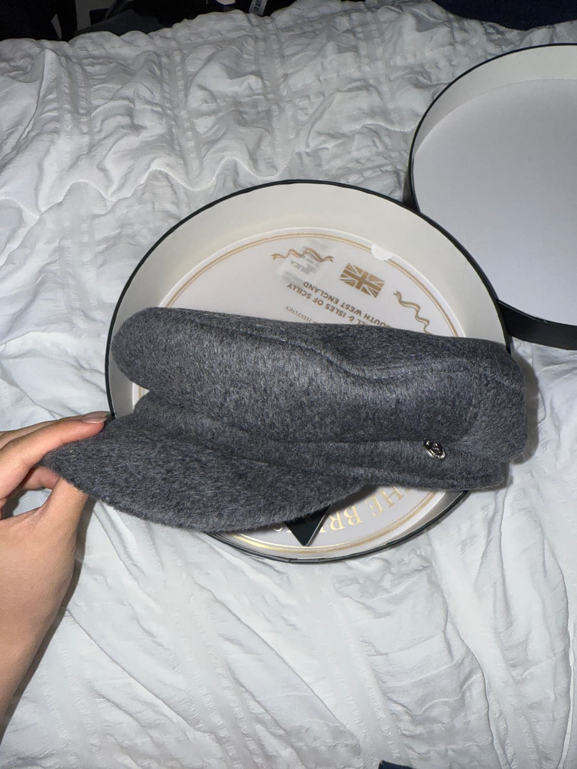 새제품) 락피쉬웨더웨어 울 헌팅캡 WOOL CASQUETTE 상품이미지1