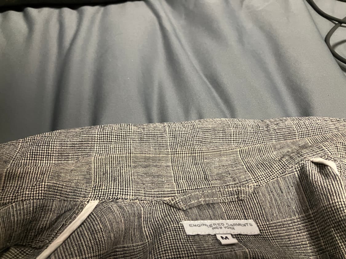 엔지니어드가먼츠 20ss 로이터 자켓 글렌체크 [M] 상품이미지7