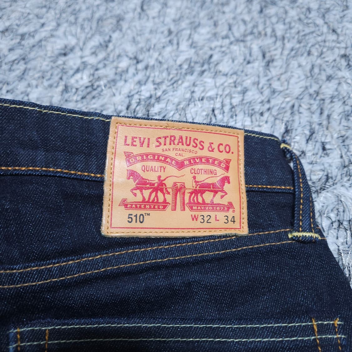 리바이스510) 32/34 남자 슬림핏청바지 / 왕눈이샵 상품이미지6