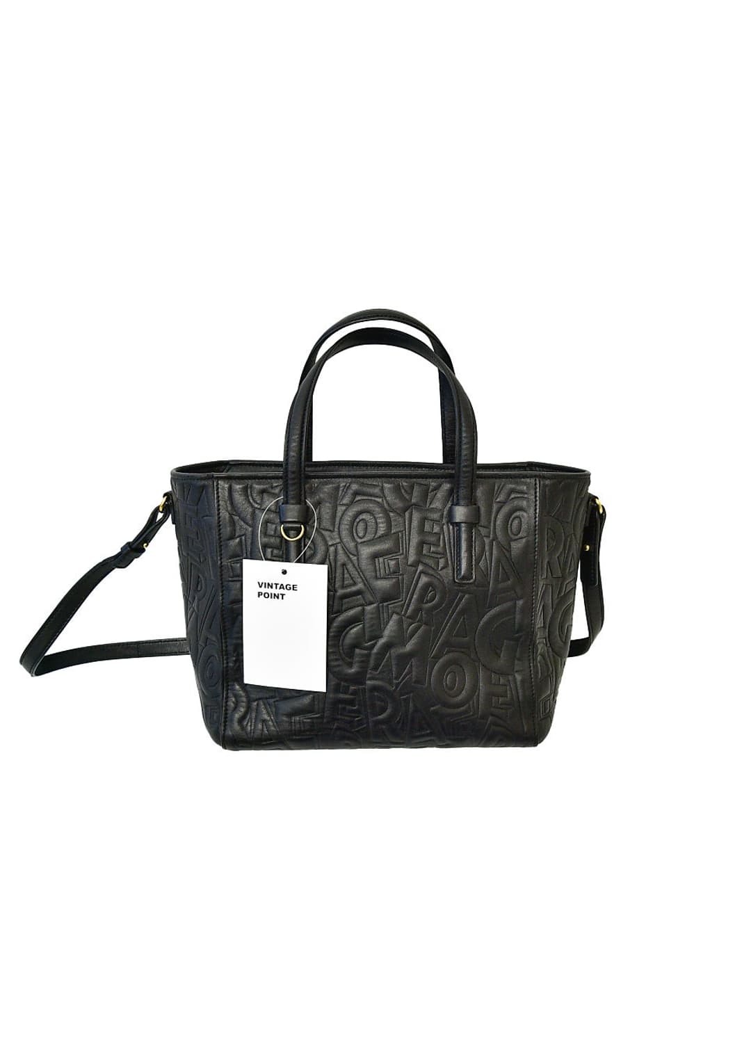 페라가모 보니 엠보스드 투웨이백(정품) 상품이미지1