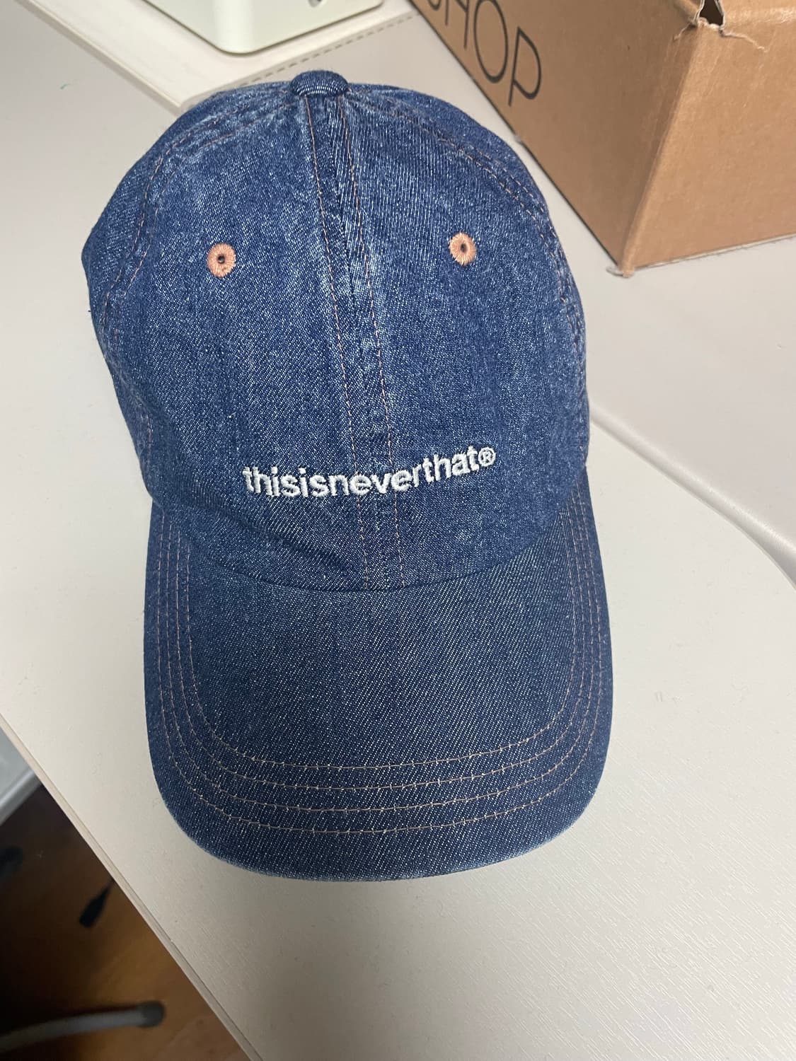thisisneverthat 데님 볼캡 상품이미지2