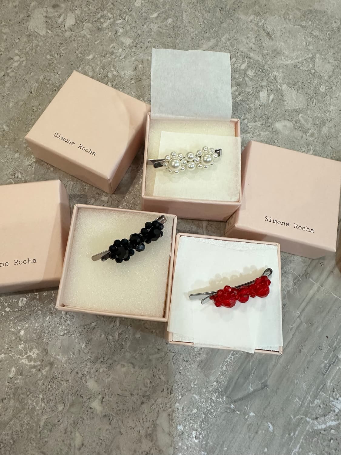 시몬로샤 헤어핀 3컬러  상품이미지1