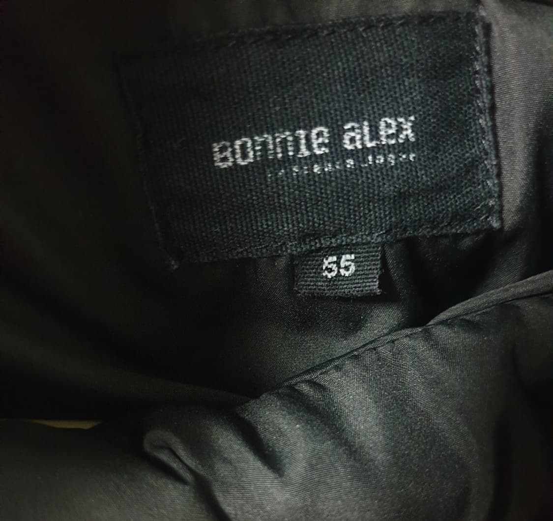 보니알렉스 폴리 후드 덕다운 롱패딩 블랙 (55) 상품이미지6