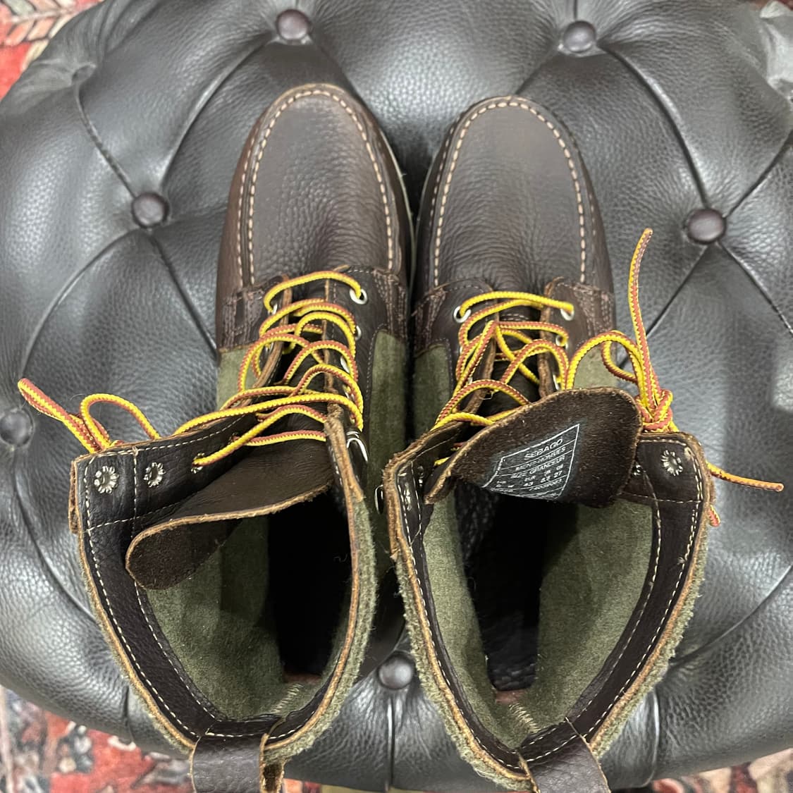 세바고 스탁턴 비브람 울 레더부츠 상품이미지7