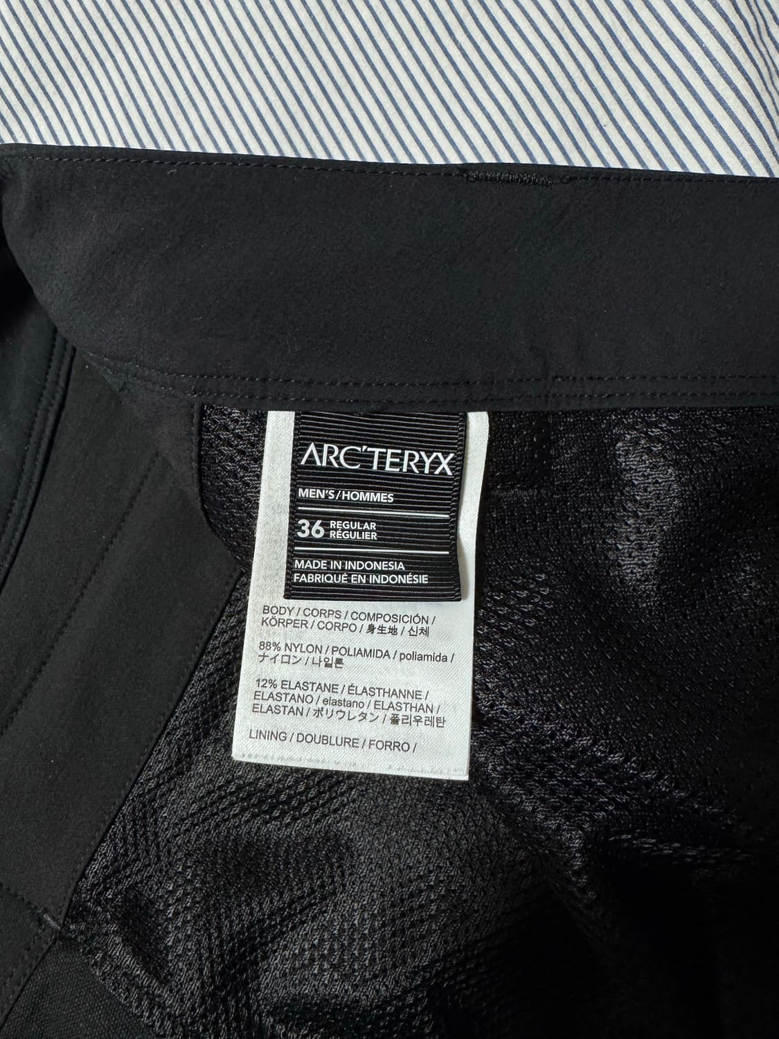 (S급) 아크테릭스 람파트 팬츠 블랙 상품이미지9