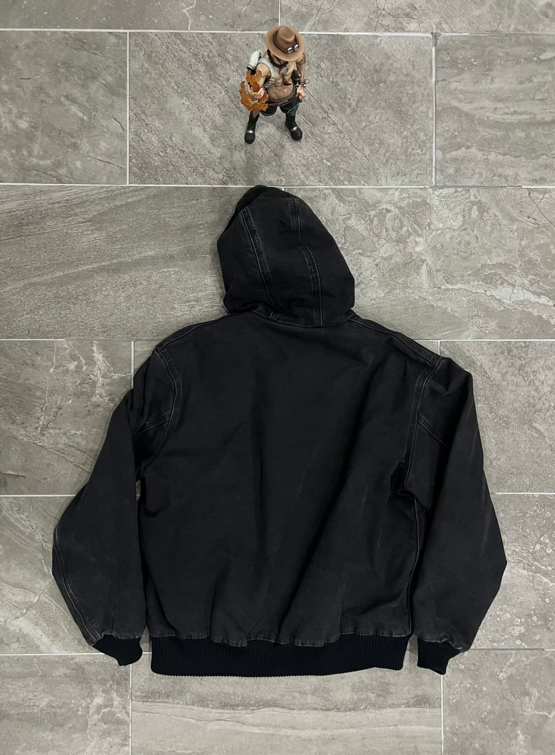 (L) 칼하트 후드 덕 액티브 자켓 J130 BLK 블랙 상품이미지2