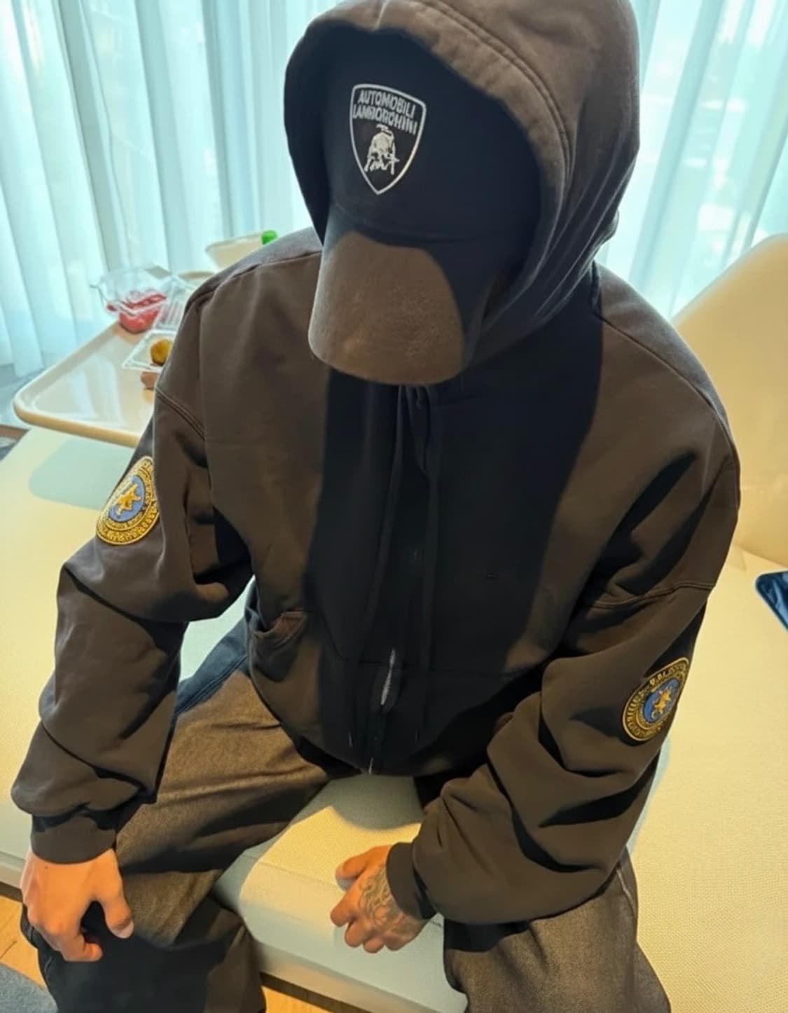 아디다스x윌리 차바리아 헤비웨이트 후드집업 US M 상품이미지6