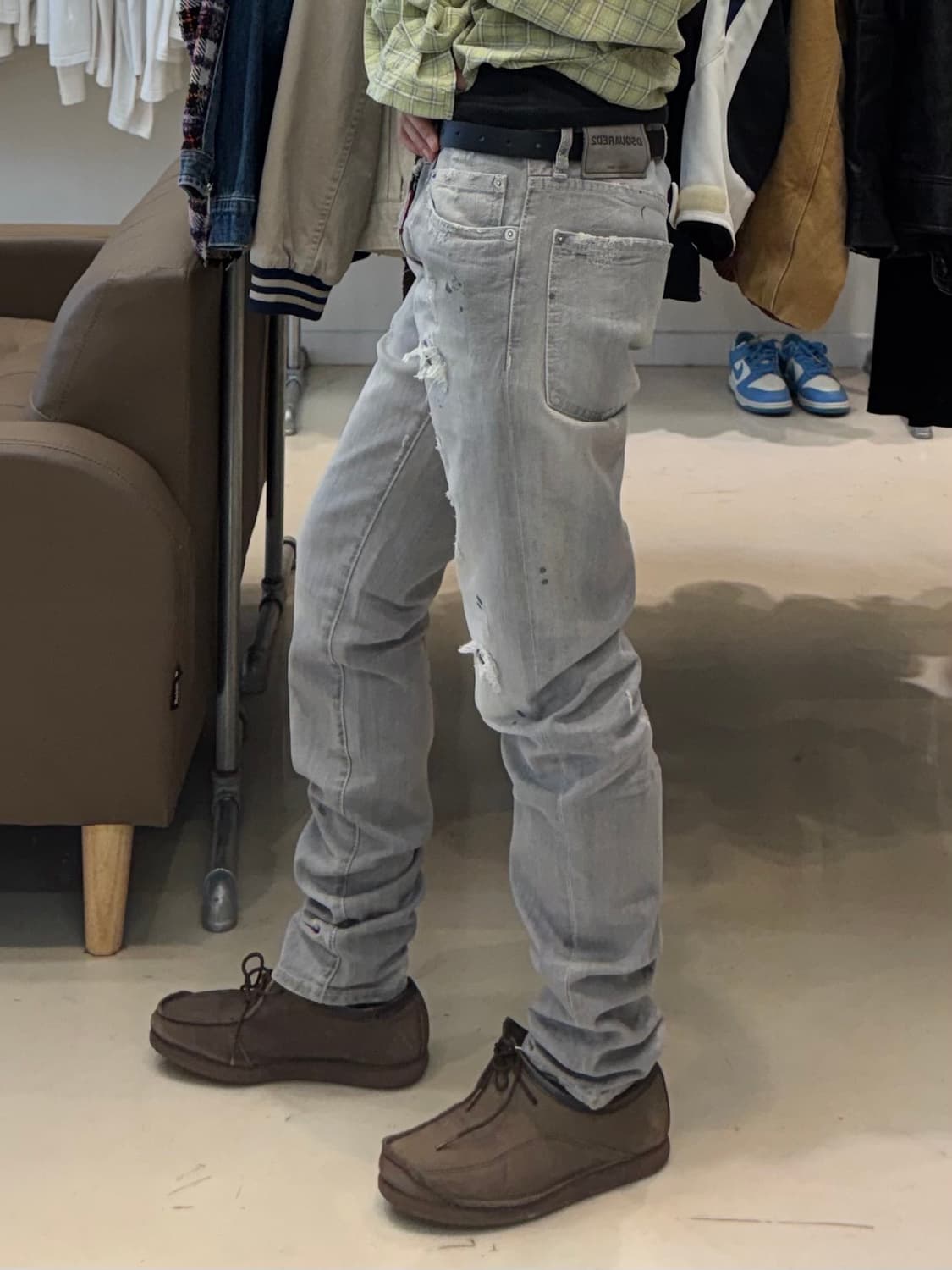 디스퀘어드2 빈티지 워싱 데님  상품이미지8