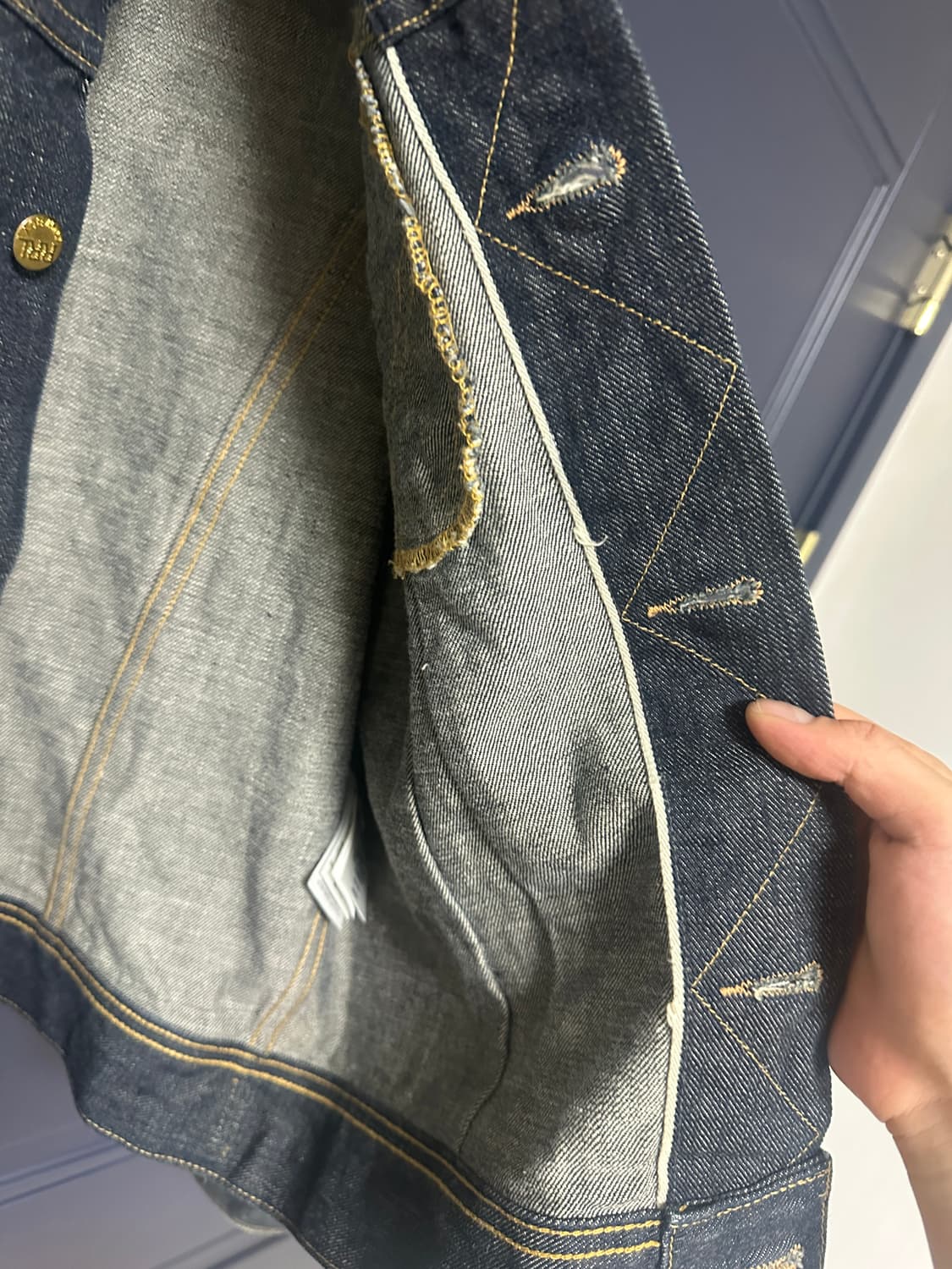 RRL 271 트러커 원워시 M 상품이미지3