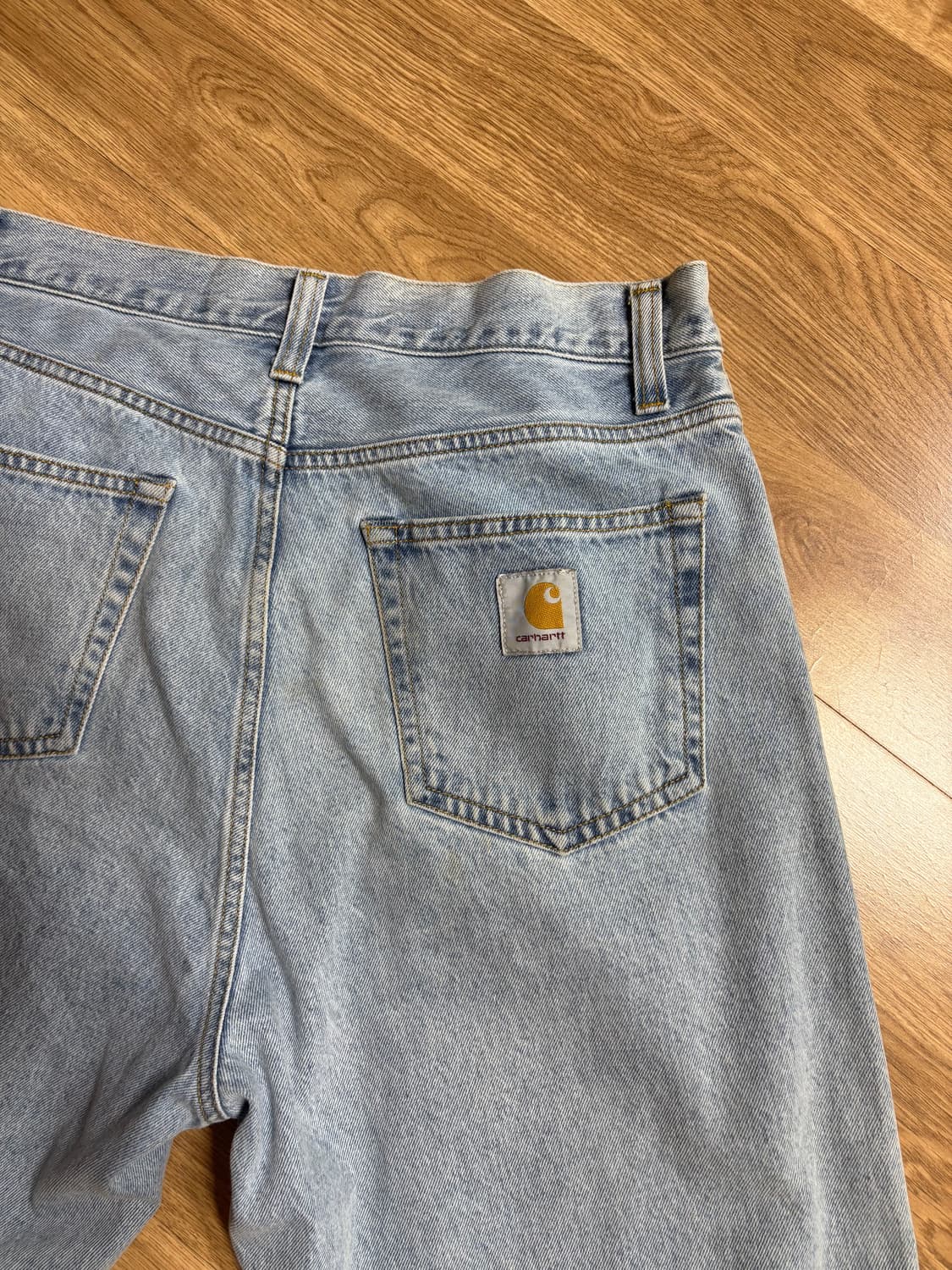 칼하트 wip ladon 데님팬츠 30 배기핏 상품이미지3