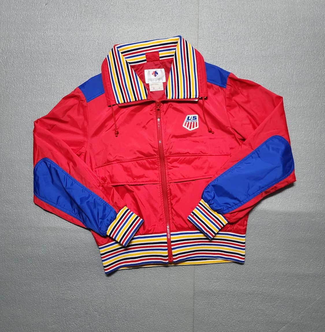 80~90's 빈티지 데상트 US 스키팀 바람막이 자켓 상품이미지1