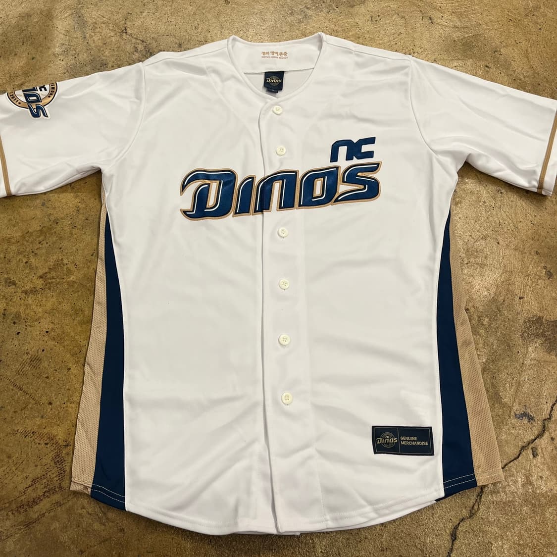 [M] NC다이노스 노마킹 반팔 야구 유니폼 b19 상품이미지2
