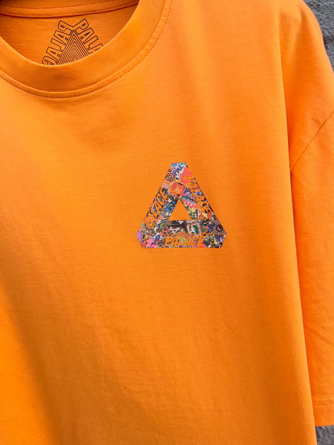 Palace 팔라스 트라이퍼그 오렌지 반팔 티셔츠(XL) 상품이미지3
