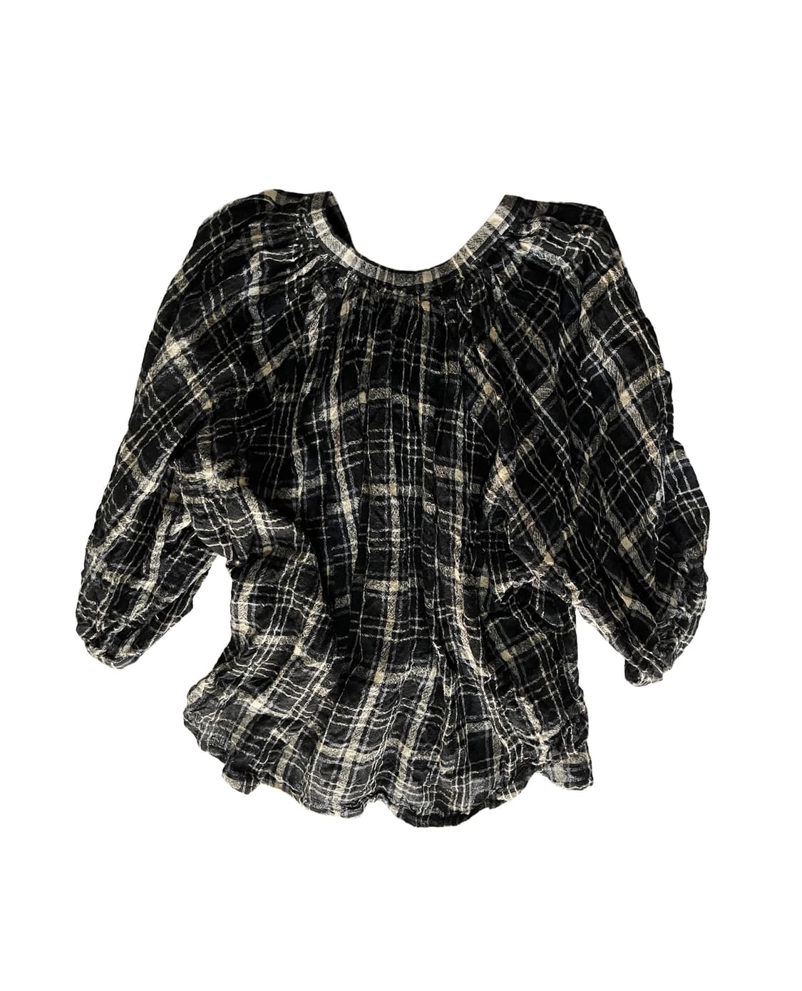ISABEL MARANT ETOILE check blouse 상품이미지2