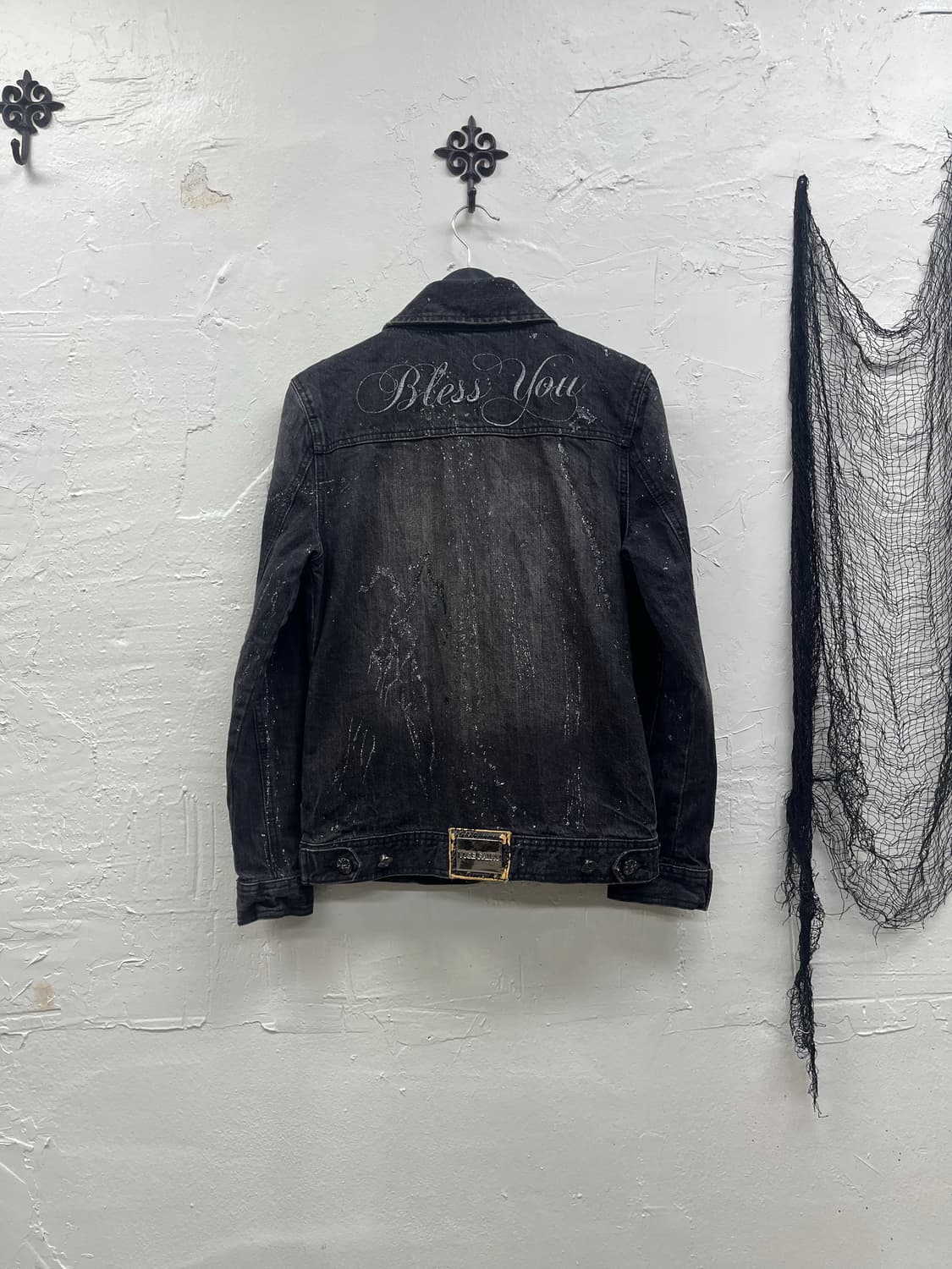 Vice fairy 00s archive lame coating deni 상품이미지7