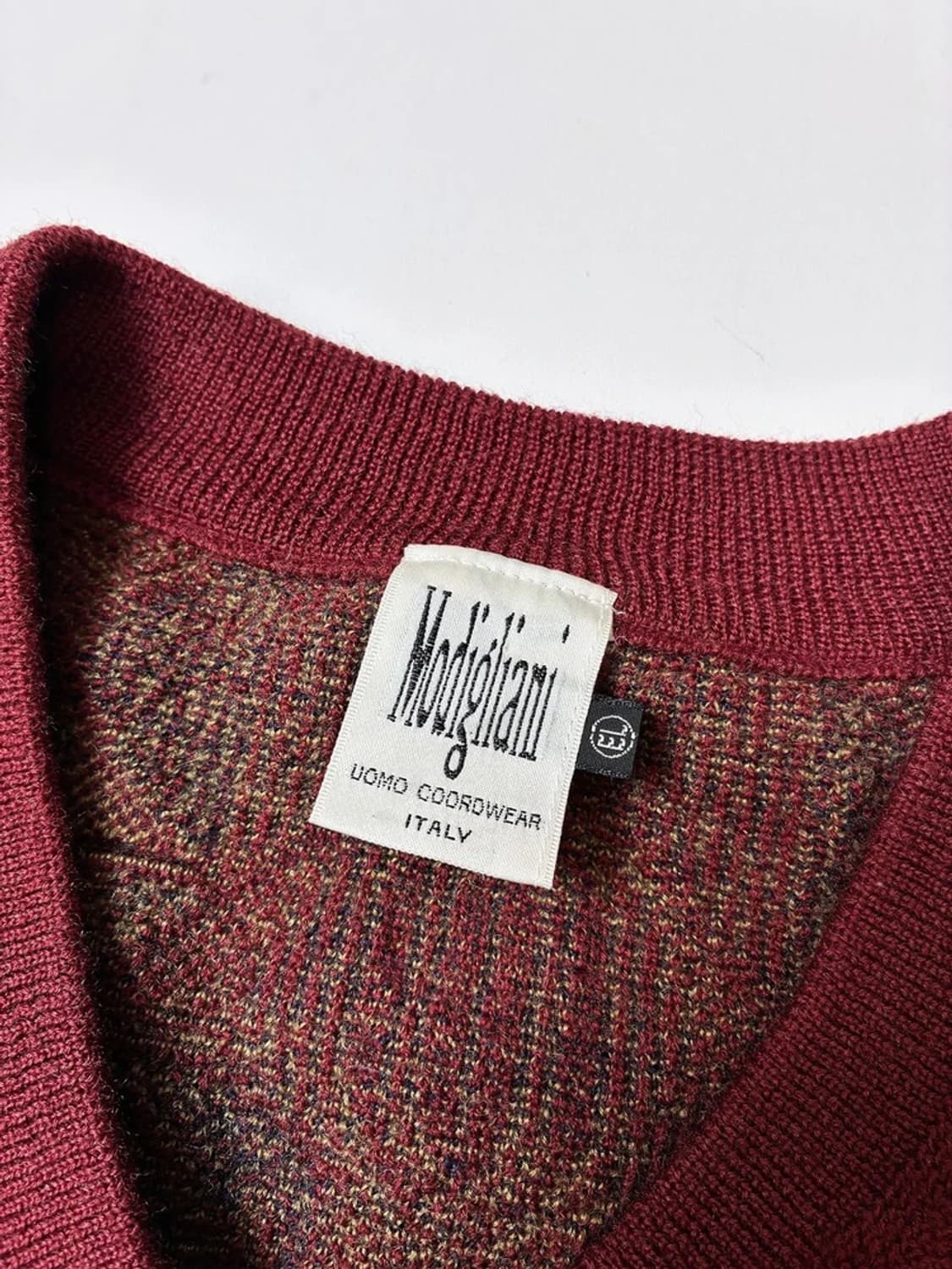 모딜리아니 90's 이태리 울 패턴 니트 PN8109 상품이미지5