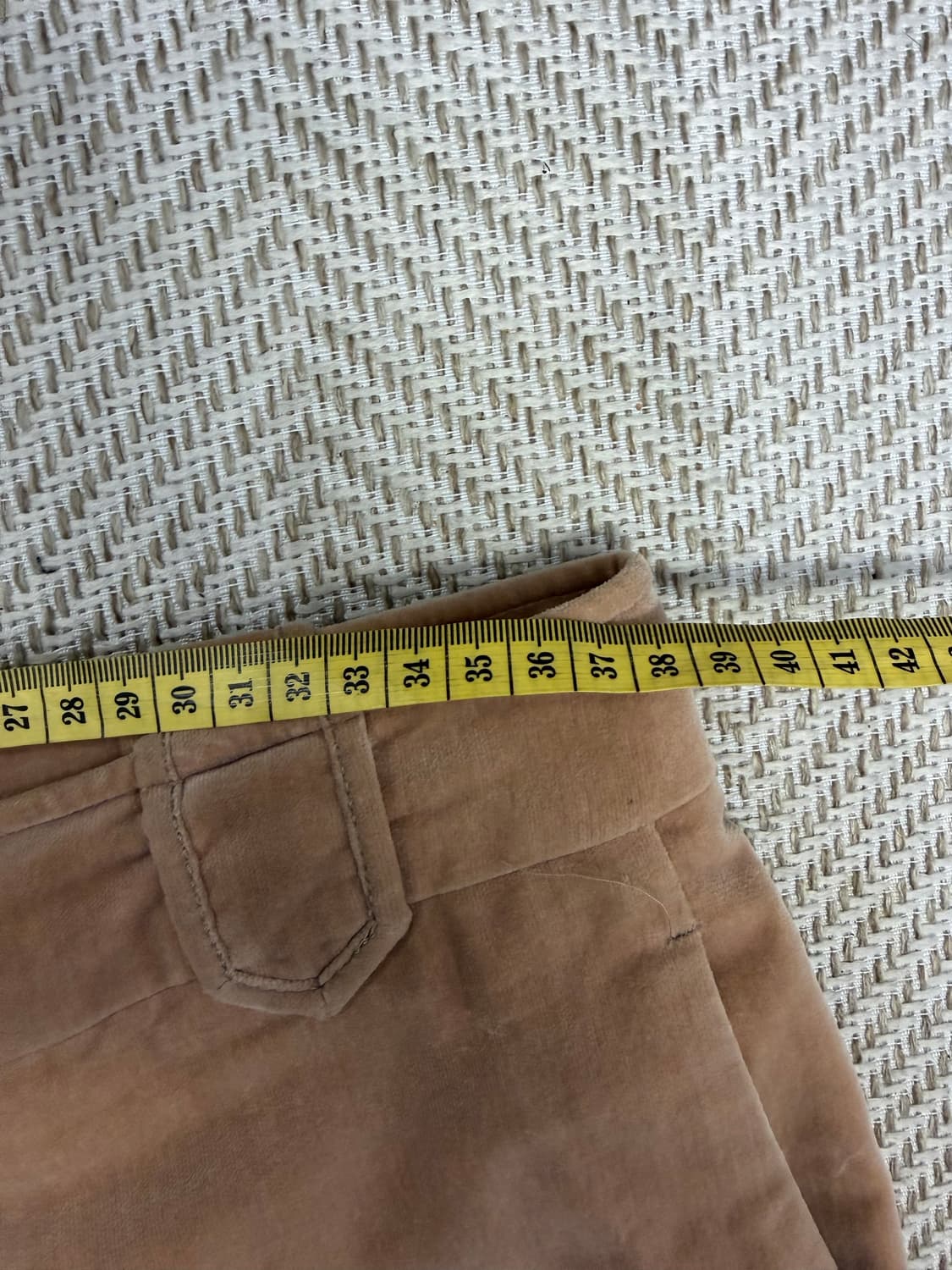 정품) 질샌더 여성 베이지 팬츠 36(28) 상품이미지7