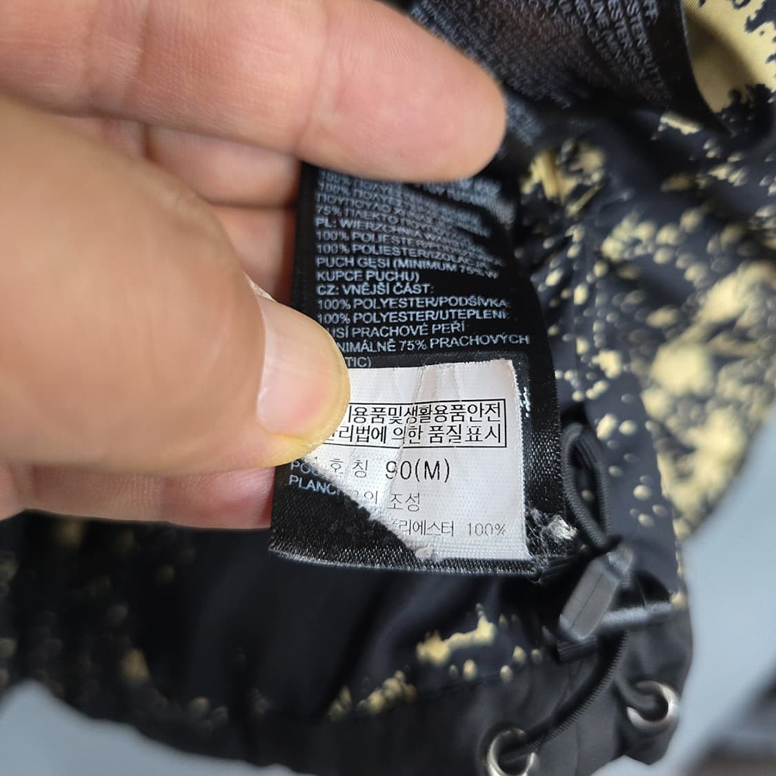 노스페이스 700 구스 패딩 조끼 상품이미지7