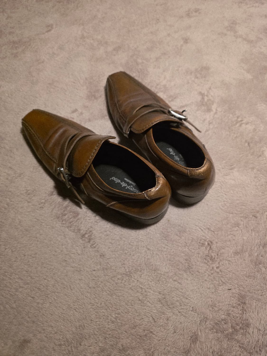 Whoop de doo strap leather shoes 상품이미지7