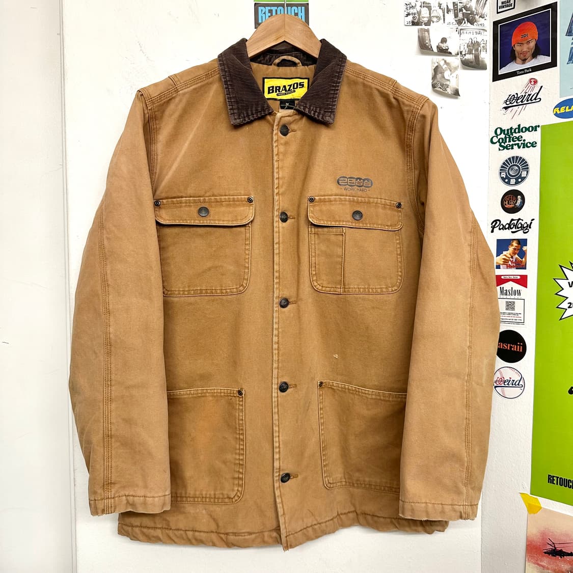 빈티지 캔버스 워크자켓 상품이미지1